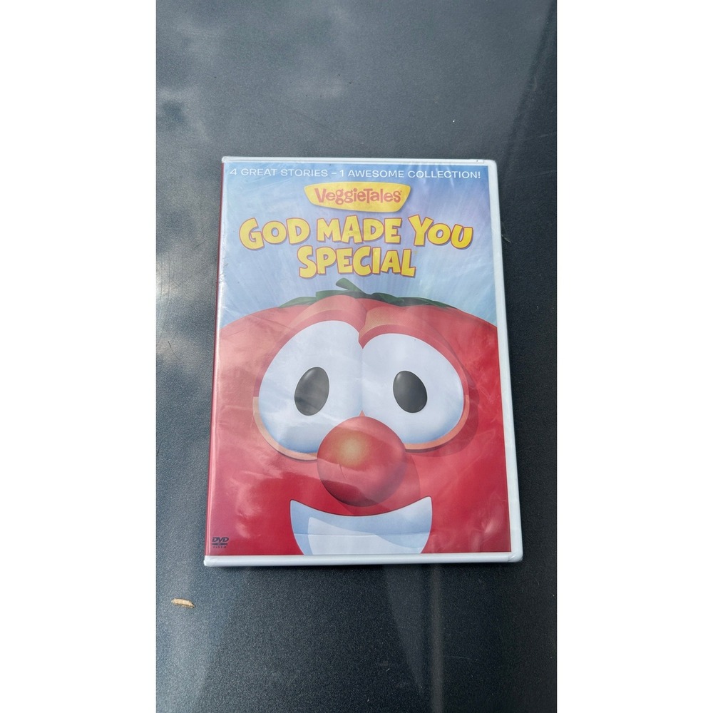 VeggieTales God Made You Special DVD 4 Stories 2 Silly Songs Big Idea 2005 New